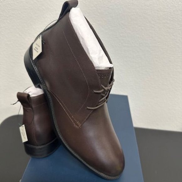 COPY - COLE HAAN Men's Hawthorne Chukka Boots Water Resistant Brown Size 10 New… - Picture 4 of 6